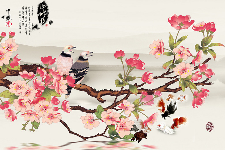 隱藏在巷子深處的花鳥圖藝術寶藏揭秘