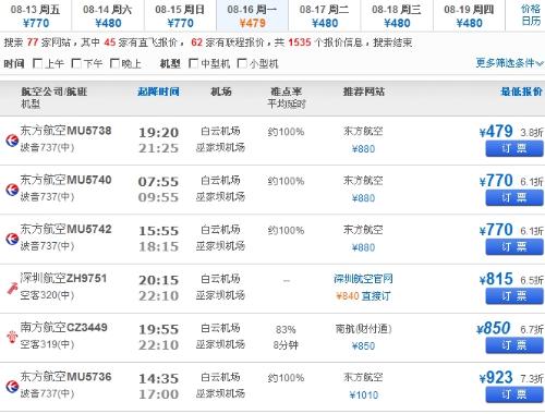 廣州至昆明飛機(jī)票價格詳解與探討