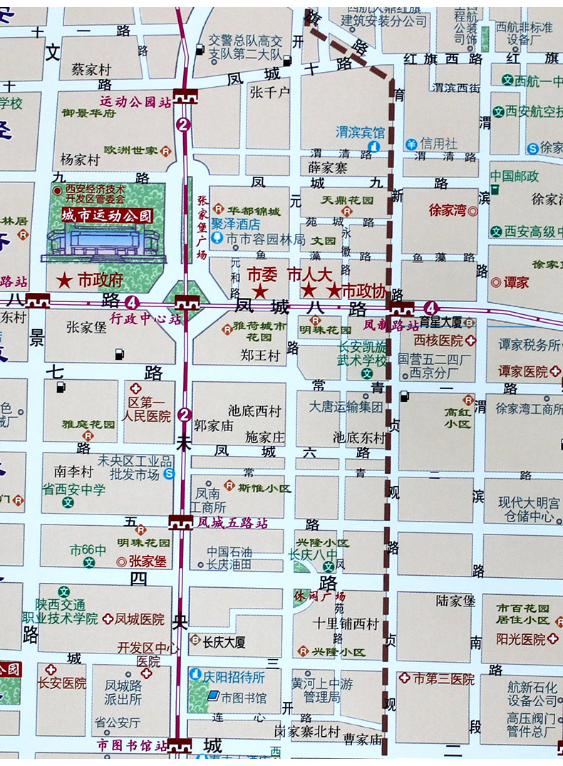 最新西安地圖，古都變遷與發(fā)展探索